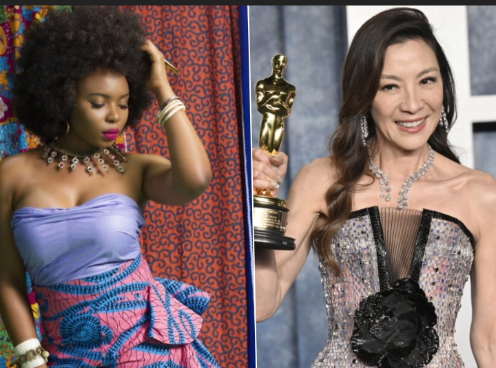 abarimo Michelle yeoh na yemi alade bazita amazina ingagi