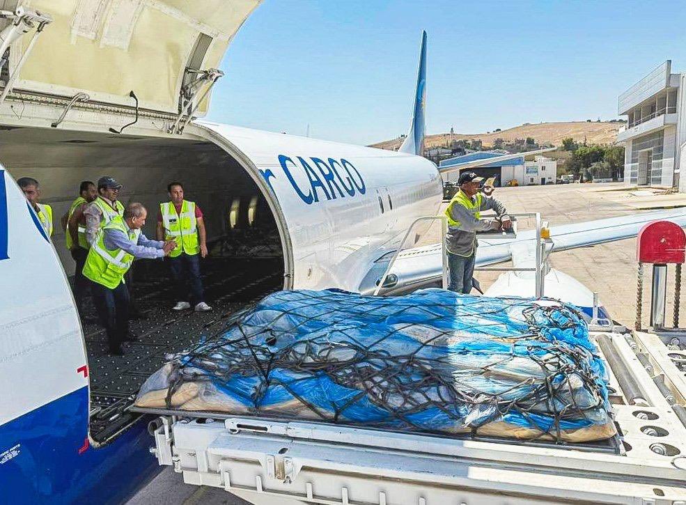 Ubufasha bw’u Rwanda bugenewe Gaza bwageze muri Yorodani