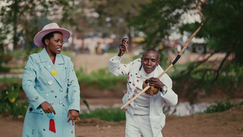 Igisupusupu yahuje imbaraga na Agnès bakora indirimbo irata ibigwi Perezida Paul Kagame