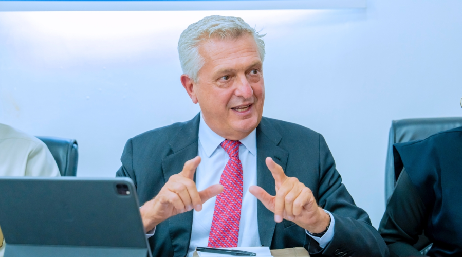 Umuyobozi Mukuru wa UNHCR ari mu ruzinduko mu Rwanda